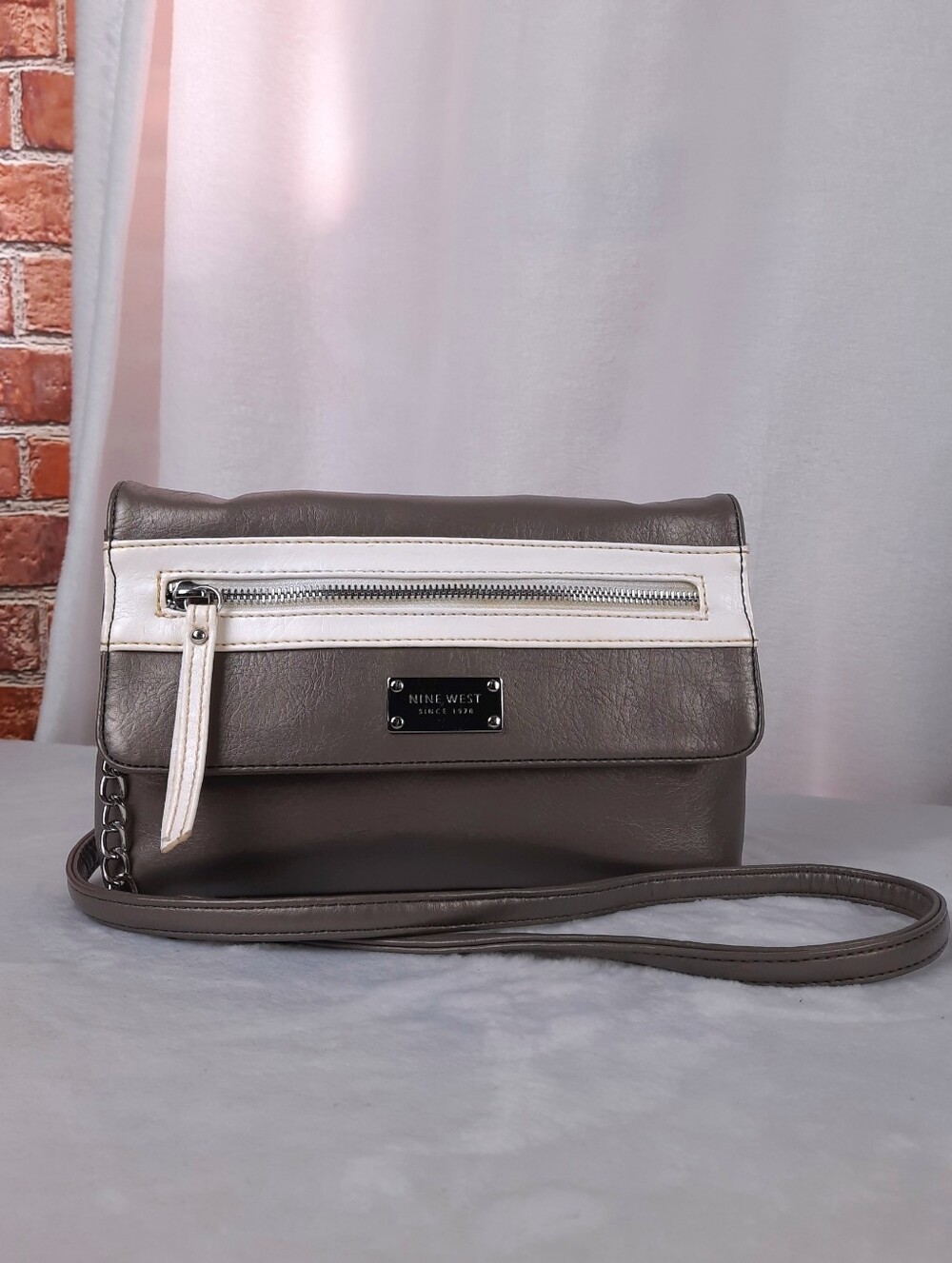 Nine West  Metallic Crossbody Bag